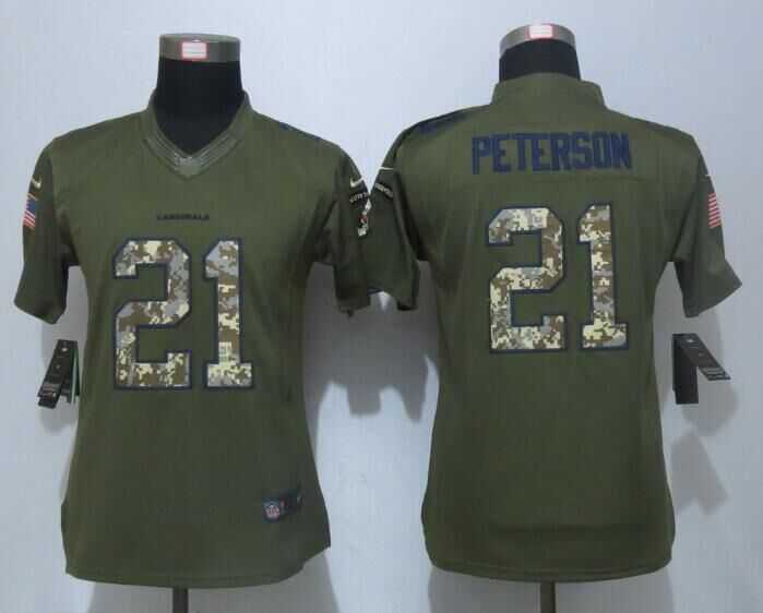 Women Nike Limited Arizona Cardinals #21 Peterson Green Salute To Service Jersey,We sell and wholesale Women Nike Limited Arizona Cardinals #21 Peterson Green Salute To Service Jersey on line form chian!